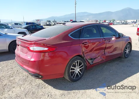 2014 Ford Fusion Titanium z USA, uszkodzony, nr VIN 3FA6P0D94ER108505